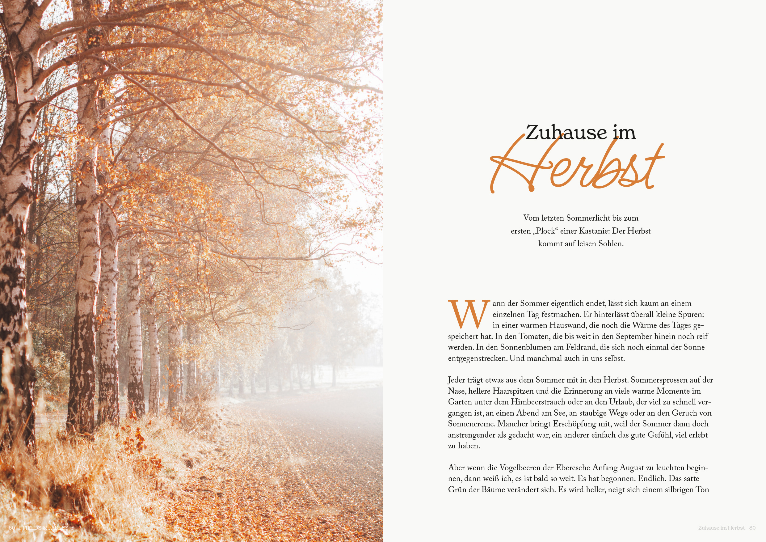 Inhaltsseite aus dem Herbstjournal 2026